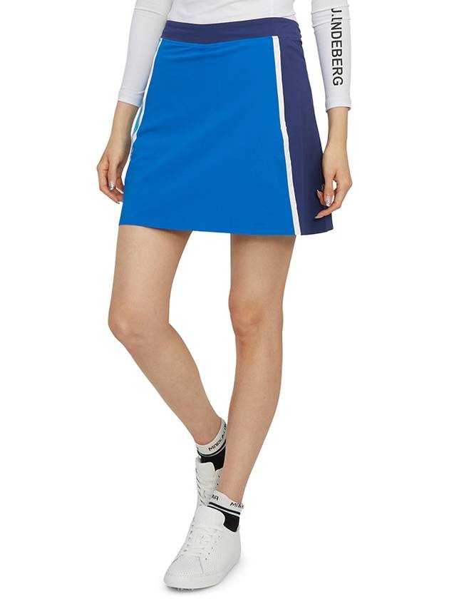 Color block A-line skirt ultramarine - G/FORE - BALAAN 6