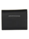 Numeric Logo Tag Bifold Half Wallet Black - MAISON MARGIELA - BALAAN 3