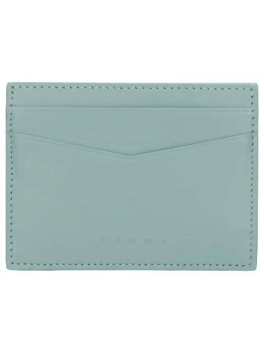 Flat Card Holder Pale Mint Wallet - MARNI - BALAAN 1