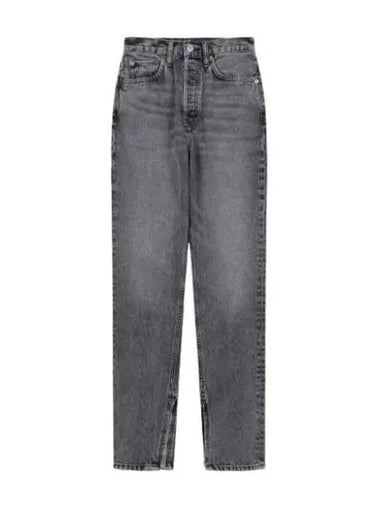 Super high drain pipe denim pants midnight ash - RE/DONE - BALAAN 1