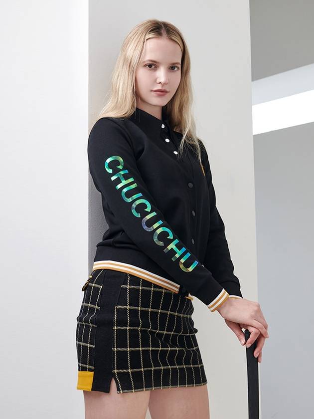 C23FSK005W Pole Check Skirt - CHUCUCHU - BALAAN 1