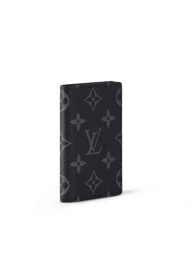 Pocket Organizer Monogram Card Wallet Black - LOUIS VUITTON - BALAAN 2