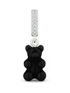 Nostalgia Haribo Bear Black Silver Cubic Pendant Women Charm - CRYSTAL HAZE - BALAAN 1