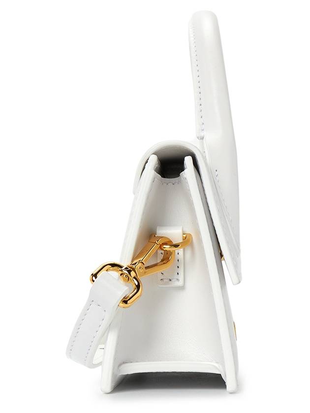 Le Chiquito Leather Tote Bag White - JACQUEMUS - BALAAN 4