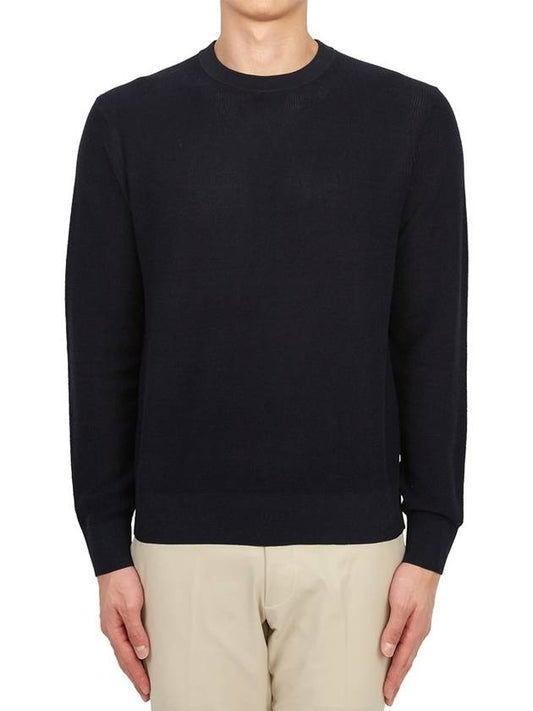 Men's Myhlo Crew Neck Knit Top Baltic - THEORY - BALAAN 2