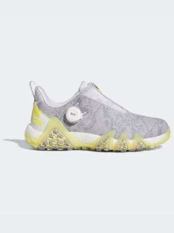 Code Chaos 22 Boa Spikeless Women s Golf Cloud White Beam Yellow Silver Metallic Shoes GX3940 715930 - ADIDAS - BALAAN 1