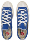 Chuck Taylor low top sneakers AZ P1K121 001 BLUE - COMME DES GARCONS - BALAAN 6