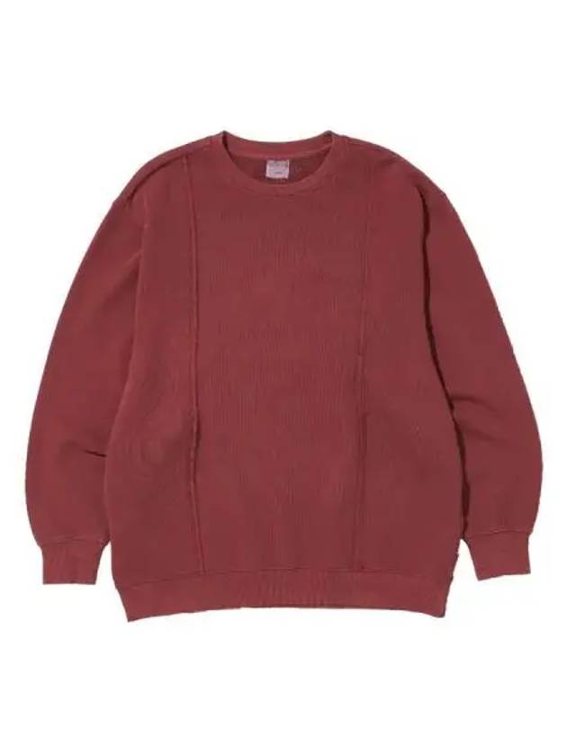 True Religion Scar Washed Crew Neck Red - TRUE RELIGION - BALAAN 1