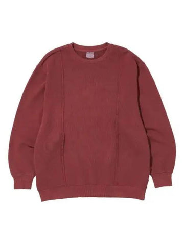 True Religion Scar Washed Crew Neck Red - TRUE RELIGION - BALAAN 1