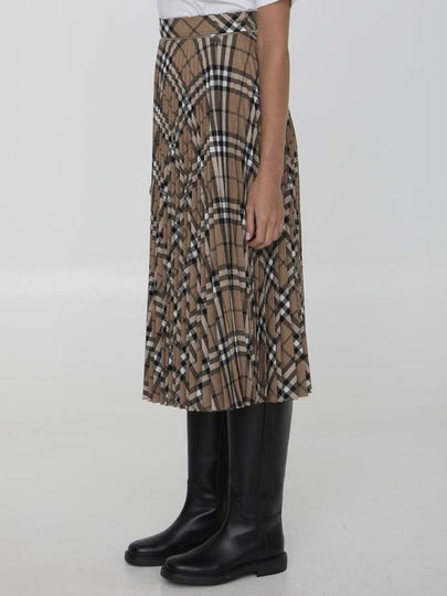 Check Pleated Skirt - BURBERRY - BALAAN 2