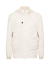 Flatt Nylon Goggle Over Long Sleeve Shirt Beige - CP COMPANY - BALAAN 1