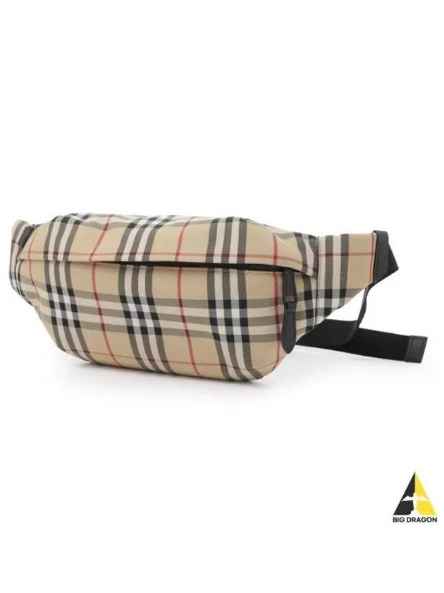 Vintage Check Nylon Belt Bag Beige - BURBERRY - BALAAN 2