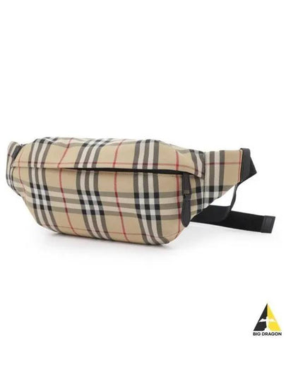 Vintage Check Nylon Belt Bag Beige - BURBERRY - BALAAN 2