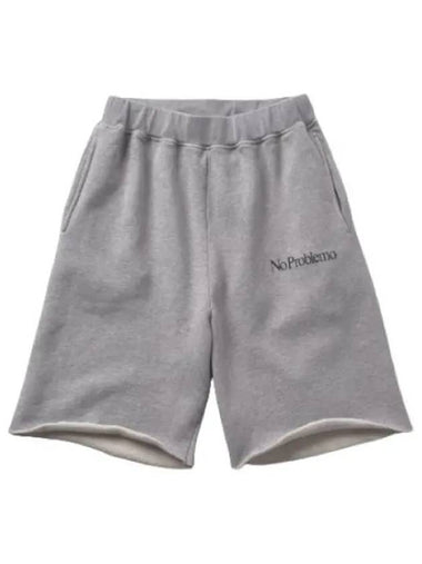 Aries Mini Preblemo Short Pants Gray Marie - ARIES - BALAAN 1