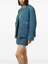 Reversible Denim Jacket Blue - GUCCI - BALAAN 4