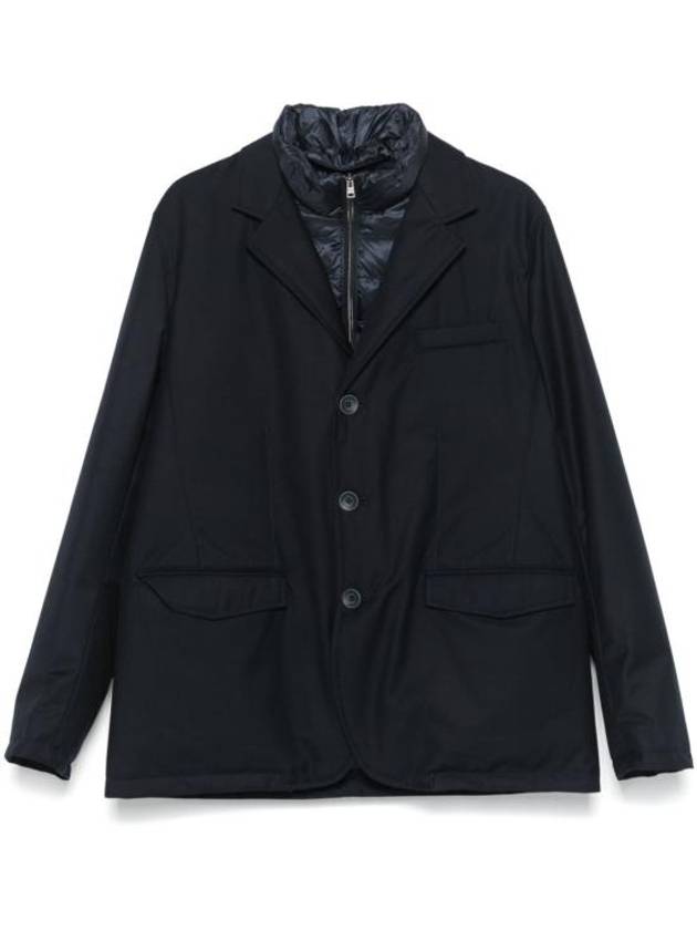 Herno layered effect jacket black - HERNO - BALAAN 1