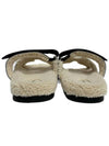 23FW Chypre Shearling Sandals H222195Z - HERMES - BALAAN 5