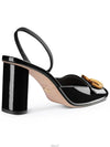 C'est Patent Calfskin Slingback Pumps Black - DIOR - BALAAN 5