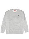 S Rob Doval PJ Sweatshirt Grey - DIESEL - BALAAN 3