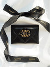 19 Quilted Lambskin Gold Plate Chain Card Wallet Black - CHANEL - BALAAN 3