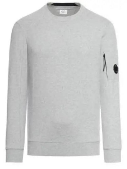 Diagonal Raised Fleece Sweatshirt Grey - CP COMPANY - BALAAN 2