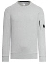 Diagonal Raised Fleece Sweatshirt Grey - CP COMPANY - BALAAN 2