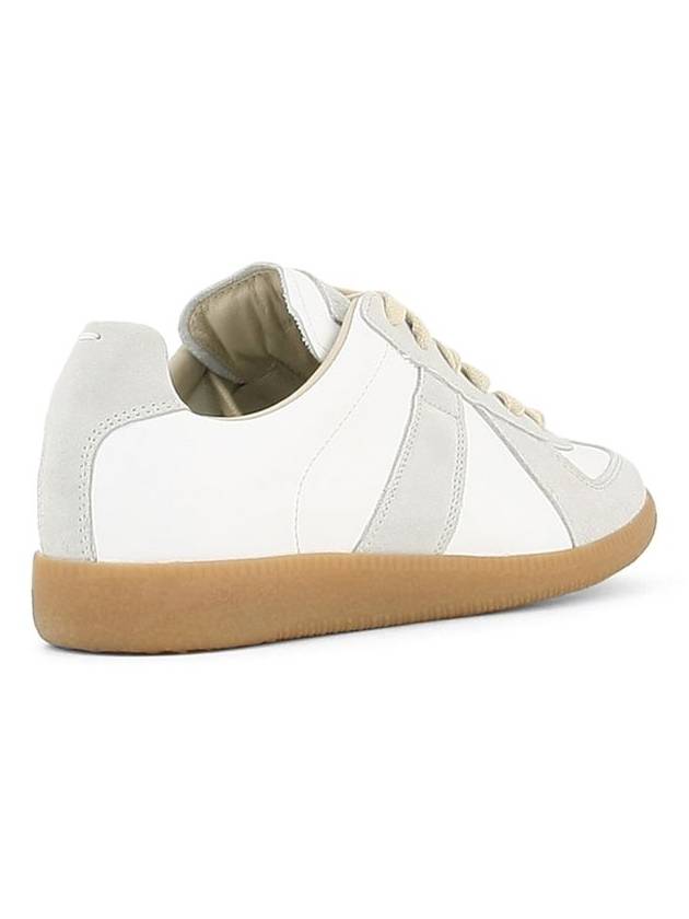 Replica Calfskin Low Top Sneakers White - MAISON MARGIELA - BALAAN 3