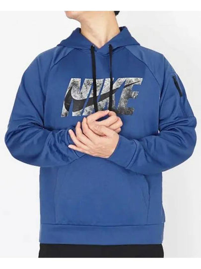 Genuine Therma Fit Pullover Fitness Hoodie DQ4843 416 - NIKE - BALAAN 2