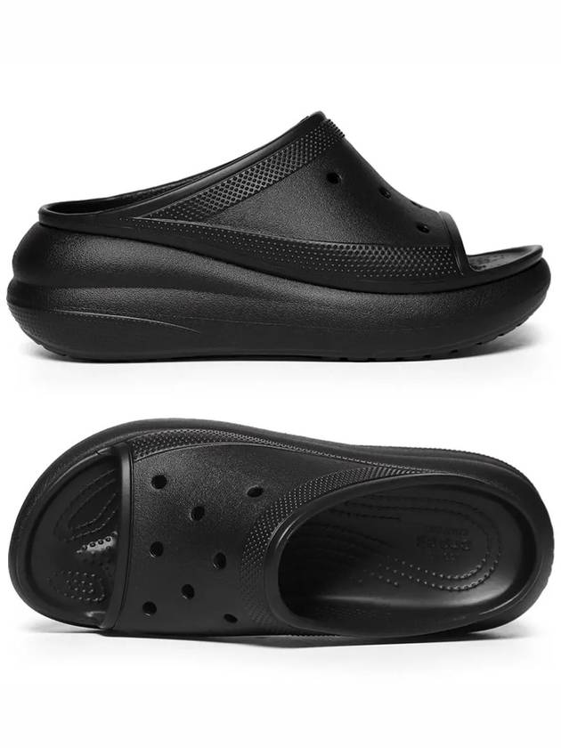 Crush Slide Black 208731 001 - CROCS - BALAAN 1