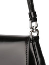 Cleo Brushed Flap Shoulder Bag Black - PRADA - BALAAN 9