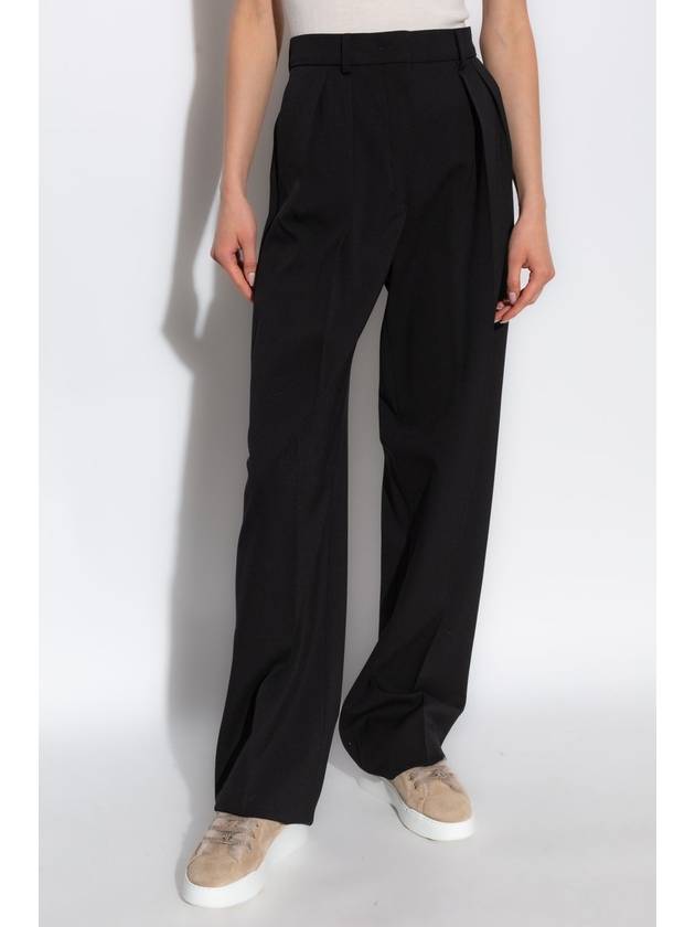 Sportmax Wool Trousers, Women's, Black - MAX MARA SPORTMAX - BALAAN 3