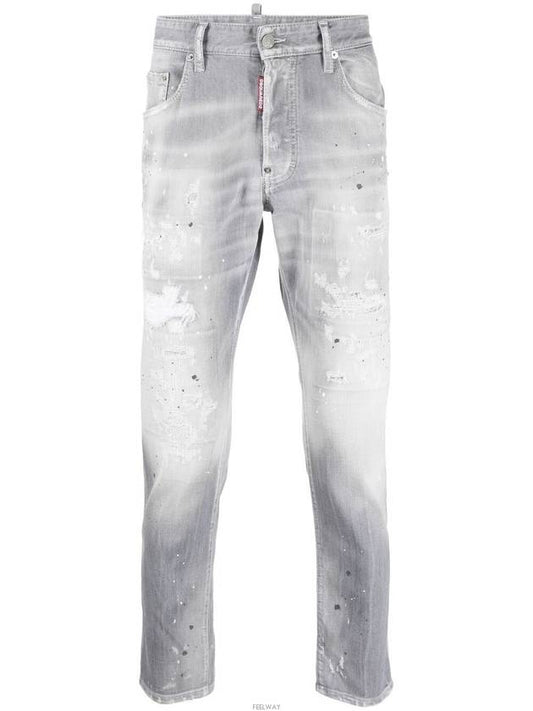 Skater Washing Jeans Grey - DSQUARED2 - BALAAN 2