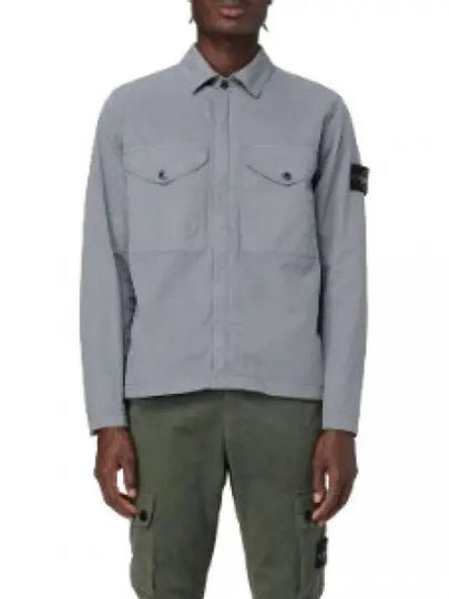 Wapen Zip-Up Jacket Grey - STONE ISLAND - BALAAN 2