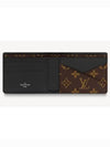 Multiple Half Wallet Brown Black - LOUIS VUITTON - BALAAN 5