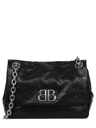 Monaco Mini Shoulder Bag Black - BALENCIAGA - BALAAN 2