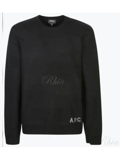 Edward Intarsia Knit Top Black - A.P.C. - BALAAN 2