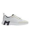 Bouncing Low Top Sneakers Blanc Noir - HERMES - BALAAN 1