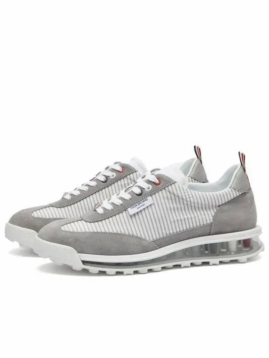 Eco Nylon Alumni Low Top Sneakers White - THOM BROWNE - BALAAN 2