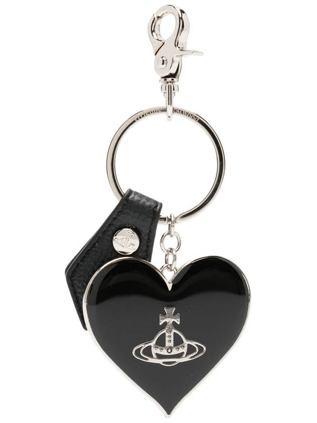 Mirror Heart ORB Key Holder Black - VIVIENNE WESTWOOD - BALAAN 2