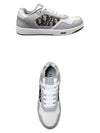 B27 Smooth Calfskin Low Top Sneakers Grey - DIOR - BALAAN 5