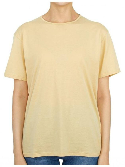 Perfect Short Sleeve T-Shirt Yellow - THEORY - BALAAN 2