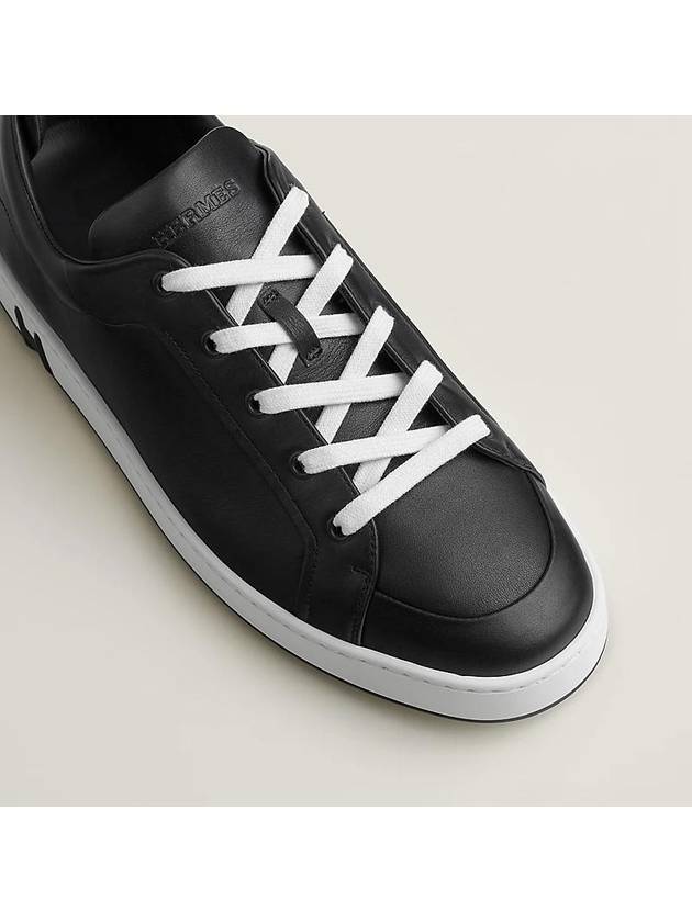 Kid Low Top Sneakers Black - HERMES - BALAAN 5