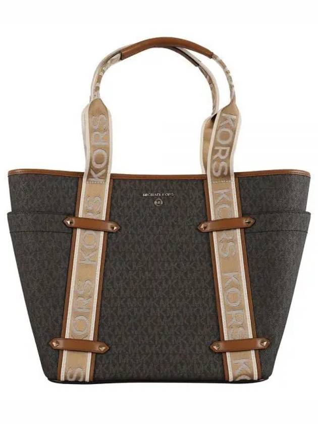 Maeve Large Logo Tote Bag Brown - MICHAEL KORS - BALAAN 2