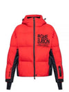 Grenoble Pramint Short Down Padding Red - MONCLER - BALAAN 1