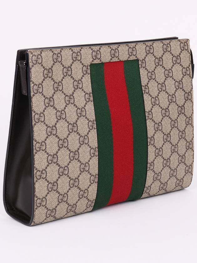 GG pattern three stripe clutch bag 475316 - GUCCI - BALAAN 3