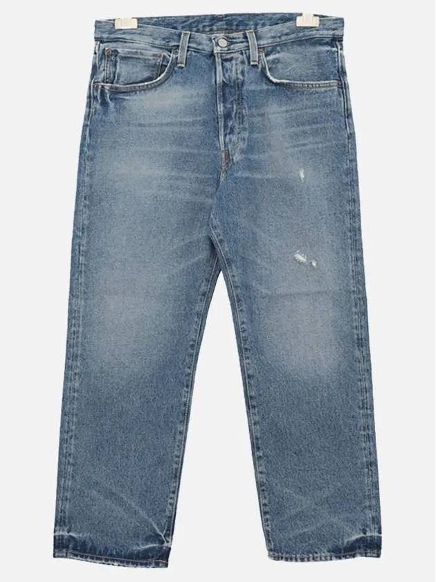 Men's Pocket Vintage Washed Denim Jeans Blue - ACNE STUDIOS - BALAAN.