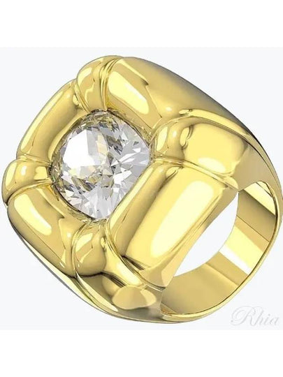 gold metal DULCIS COCKTAIL ring 5613659 YELLOW M0110718414 - SWAROVSKI - BALAAN 2