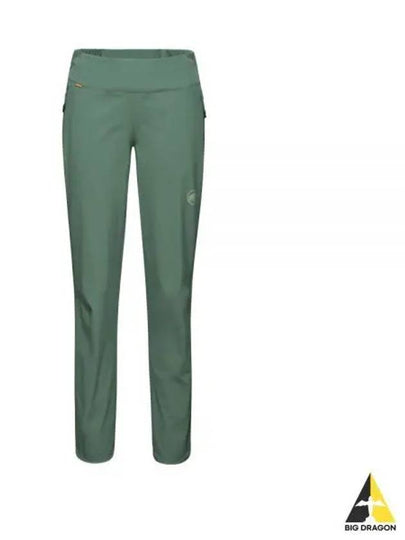 Women's Runbold Light Slim Fit Pants Dark Jade - MAMMUT - BALAAN 2