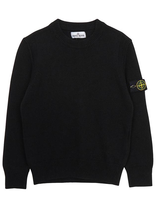 Kids Stone Island Pullover 8116502Z1 V0029 BLACK - STONE ISLAND - BALAAN 2