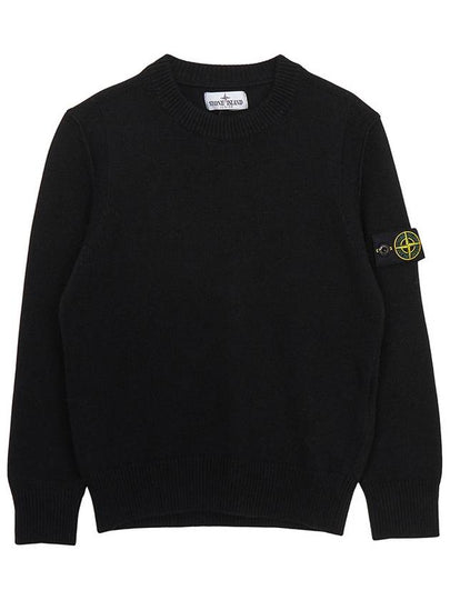 Kids Stone Island Pullover 8116502Z1 V0029 BLACK - STONE ISLAND - BALAAN 2